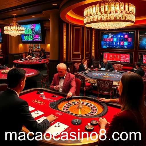Exploring the Thrills of Live Casino Gaming on MacaoCasino